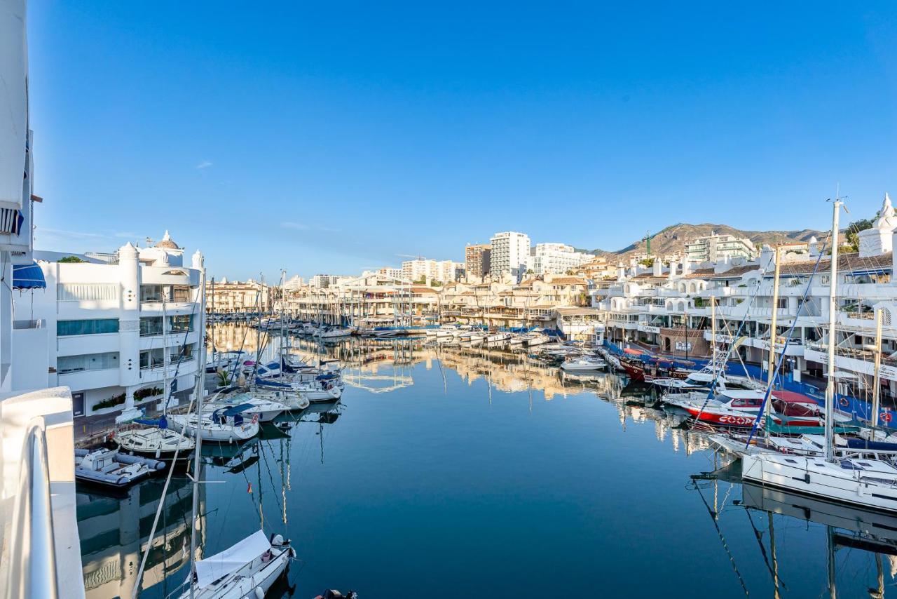 Atico Puerto Marina First Island With Sea Views And Rooftop Pool ベナルマデナ エクステリア 写真